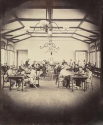 Imperial Asylum of Vincennes, pelihuone, 1858-59.