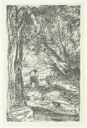 Le bucheron, mahdollisesti 1857, painettu 1982.