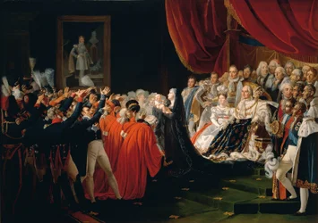 Ranska, Versailles, Berryn herttuatar esittelee Bordeaux
