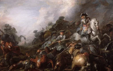 The Cavalry Charge (öljy kankaalle)