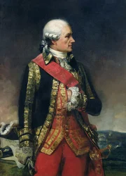 Jean-Baptiste de Vimeur (1725-1807) Rochambeaun kreivi (öljy kankaalle)