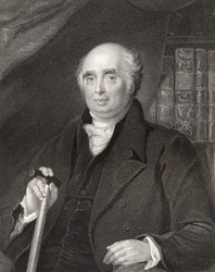 Henry Richard Fox, kaiverrettu H. Robinson, National Portrait Gallerysta, osa III, julkaistu noin 1835