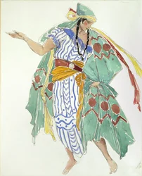 Pukusuunnittelu tanssijalle, c1850-1880