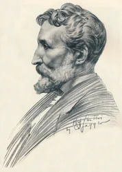 Édouard Lantéri, ranskalaissyntyinen brittiläinen kuvanveistäjä ja mitallist, 1900-luku 1914-1915.