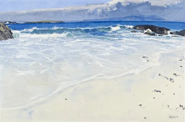 Myrskyn jälkeen, Iona, 2010 (öljy kankaalle)