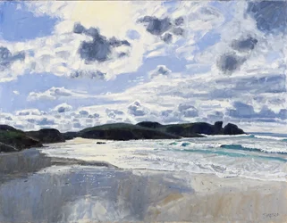 Clachtoll, 2010 (öljy kankaalle)
