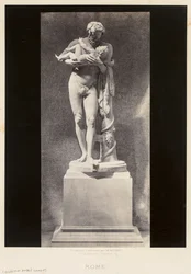 Silenus pitelee lasta Dionysosta, Louvre-museo, Pariisi, n. 1860-luku.
