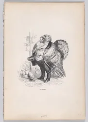 Pankkiiri kohtauksista eläinten yksityisestä ja julkisesta elämästä, n. 1837-47.