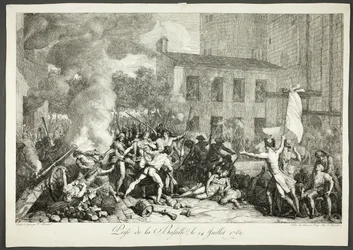 Bastillen vangitseminen, 14. heinäkuuta 1789