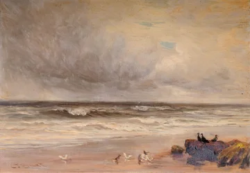 Meren rannikko, 1887.