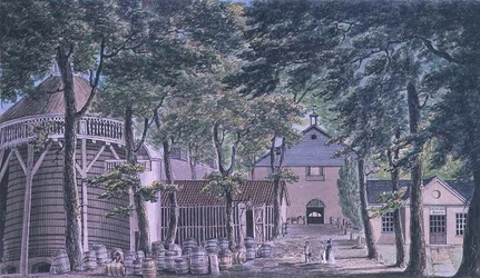 Herra Beaufoy, Etikkatislaamo, entinen Cupor Gardens
