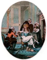 "The French Fireside", 1905.