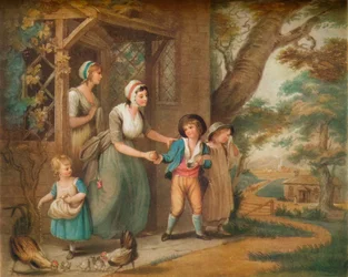 Kouluun meno, 1800-luku