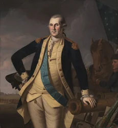 George Washington Princetonin taistelussa, n. 1779.