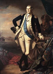 George Washingtonin muotokuva Princetonin taistelun jälkeen 3. tammikuuta