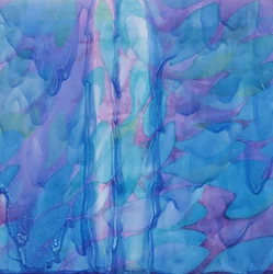 Humpbacks Blue, 2000 (öljy gessoon)