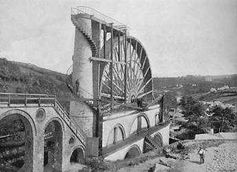 Laxey Wheel, Mansaari, 1896