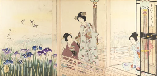Chiyoda Castle Album of Women, 1895., 1895.