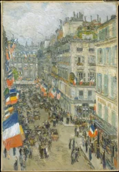 Neljästoista heinäkuuta, Rue Daunou, 1910