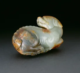 Buddhalainen leijona (seladon)