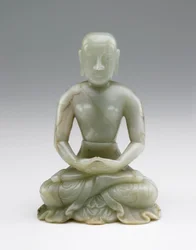 Shakymuni Buddhan kaiverrus askeettisena 1600-1700-luvulla