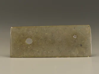 Seremoniallinen työväline (kuei) Shang tai Länsi-Zhou-dynastia (jade)