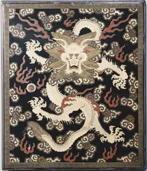 Mustekakkulaatikko ja kansi, Qianlong-kausi