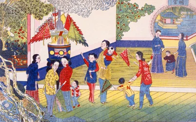 Tchoung Tsieou Chang Yué (puupainatus)