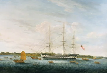 The Honorable East India Companys The Earl of Balcarras Kantonissa, 1816