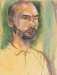 Roy, muotokuva öljytutkimus, 2017
