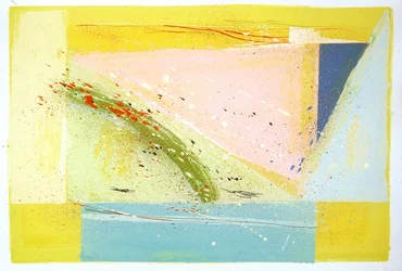 Kesä I, 2000 ( guassi akvarellipaperille)