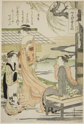 Yasuhide, sarjasta "Kuusi kuolematonta runoilijaa (Rokkasen)"