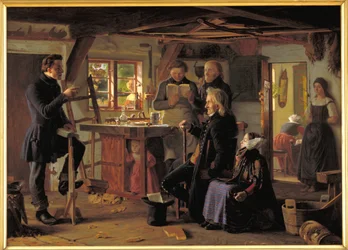 Mormonit vierailemassa maasepän luona