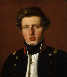 Valdemar Hjartvar Købke 1813-1893, taiteilijan veli, n. 1838.