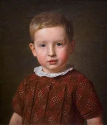 Johan Jacob Krohn, taiteilijan veljenpoika, lapsena