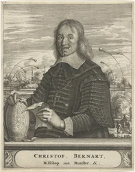 Münsterin piispan Christoph Bernhard von Galenin muotokuva