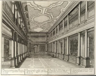 Kirjasto Lähde: Keisarillisen tiedeakatemian rakennus, 1741