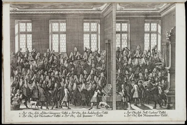 Juhla. Keisari Kaarle VI:n kunniafestivaali 1712