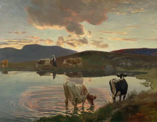 Auringonlaskun jälkeen