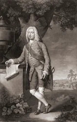 Thomas Coke, Leicesterin jaarli. Muotokuva. (Tulosta)