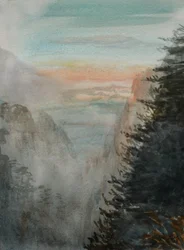 Unelma Paiyun Tingistä, 2015 (akvarelli paperille)