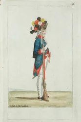 Preobraženskin rykmentin kranaadieri, 1793