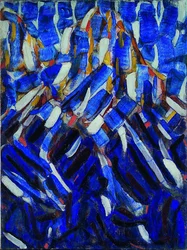 Abstraction the Blue Mountain, 1912