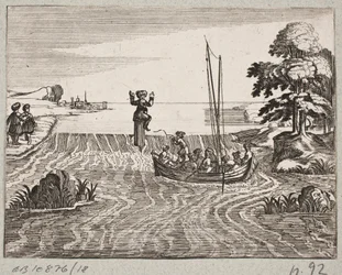 Kuvitus Adam Oleariukselle, "Persialainen Rosenthal, nerokas runoilija Schich Saadi […]", Schleswig 1660