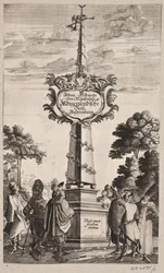 Nimisivu Johann Albrecht Mandelslolle, "Itämainen matkakuvaus [...], Schleswig 1668