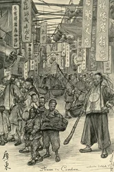 Katukuva, Kanton, Kiina, 1898.