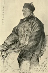 w U-ting-cha U, mandariinikiina Hankowissa, 1898.