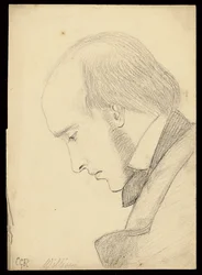 William Michael Rossettin muotokuva
