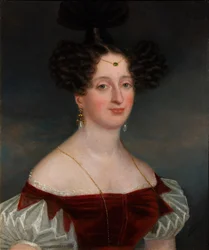 Contesse Elizaveta Ksaveryevna Vorontsovan muotokuva 1792-1880