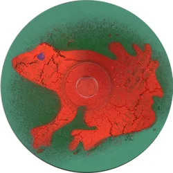 Sammakko n.2023 (akryyli CD:llä)